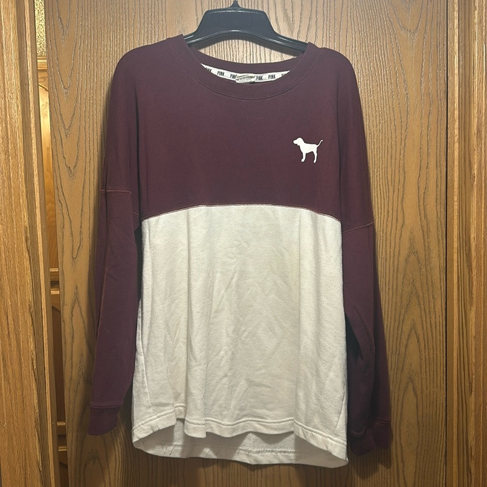 Pink Victoria’s Secret Long Sleeve Shirt